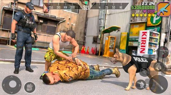 بازی سگ پلیس - Gameplay image of android game