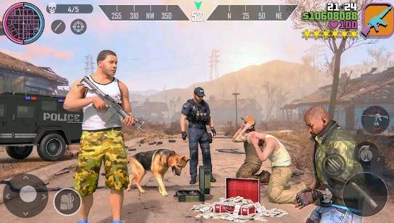 بازی سگ پلیس - Gameplay image of android game