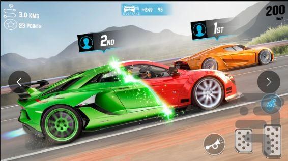 ماشین بازی در شهر - Gameplay image of android game