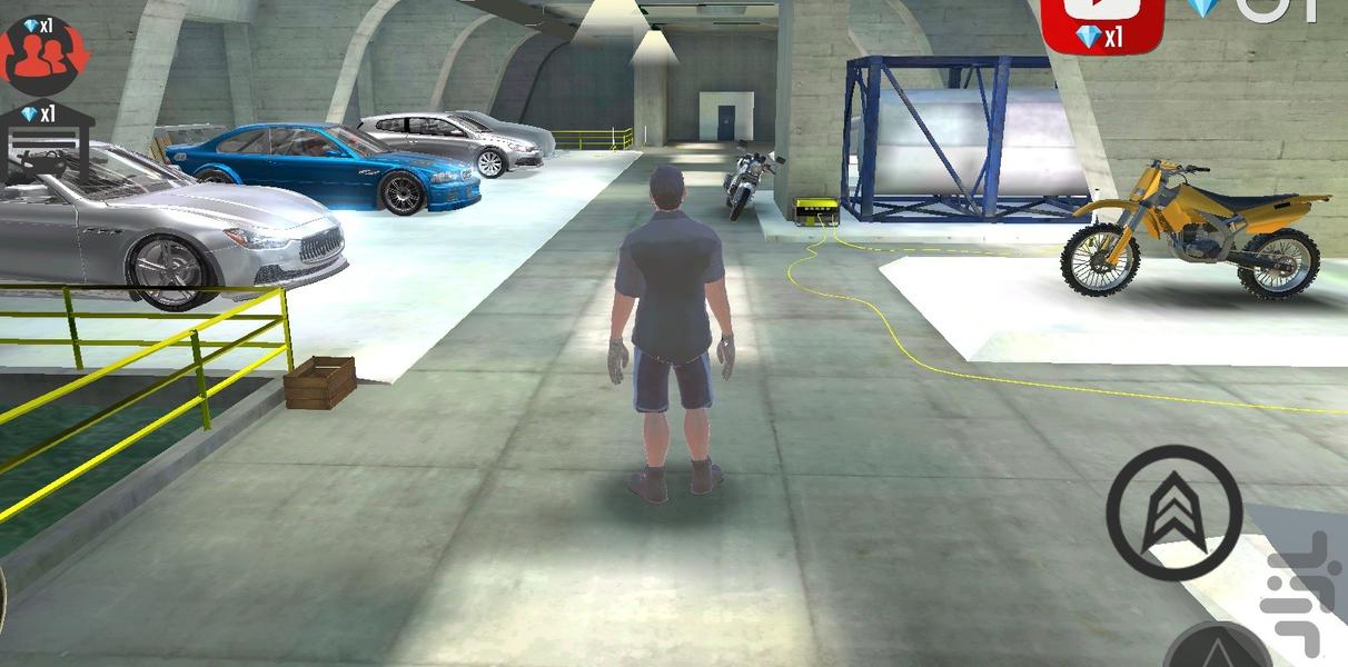 ماشین بازی در شهر - Gameplay image of android game