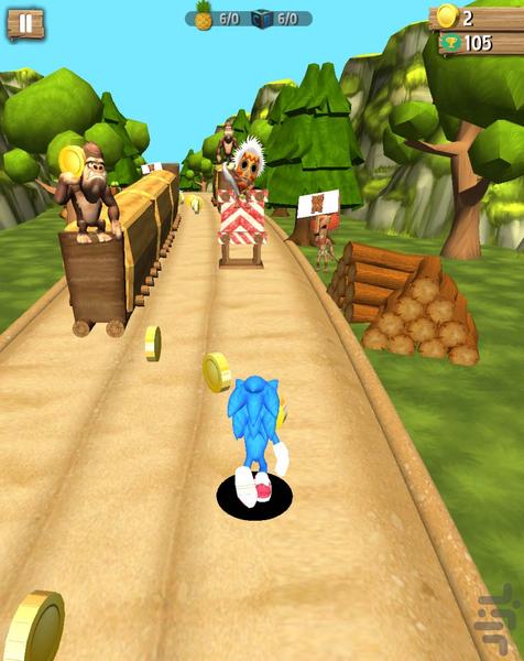 بازی سونیک - عکس بازی موبایلی اندروید