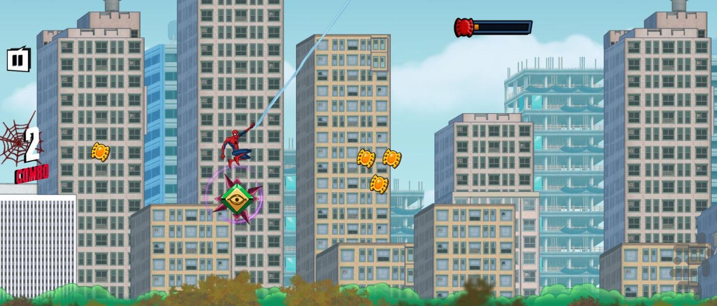 بازی مرد عنکبوتی - Gameplay image of android game