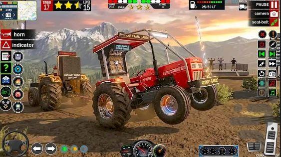 تراکتور بازی - Gameplay image of android game