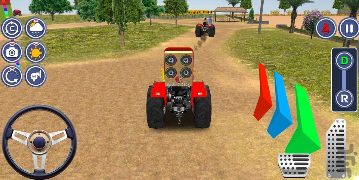 تراکتور بازی - Gameplay image of android game
