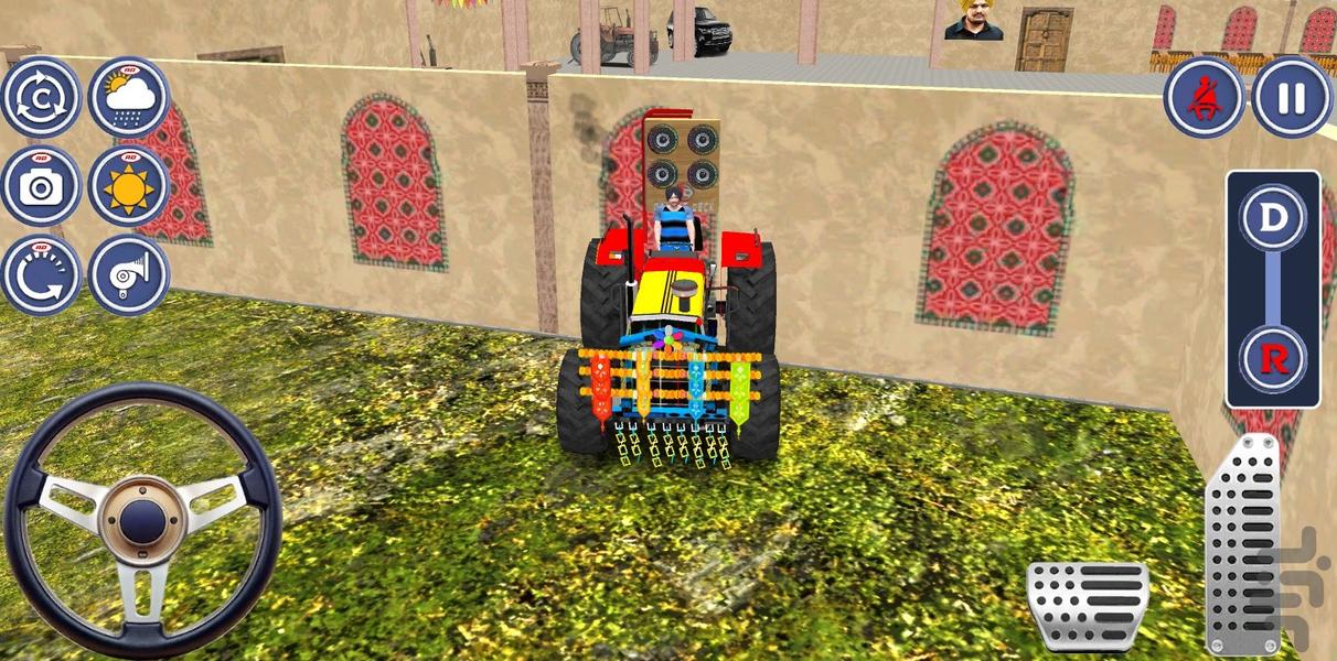 تراکتور بازی - Gameplay image of android game