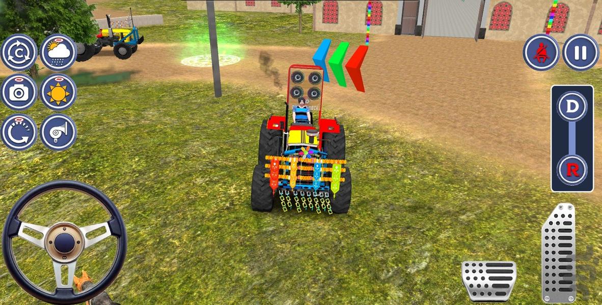 تراکتور بازی - Gameplay image of android game