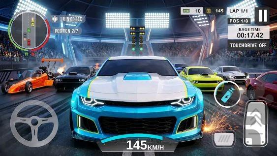 ماشین بازی در ترافیک - Gameplay image of android game