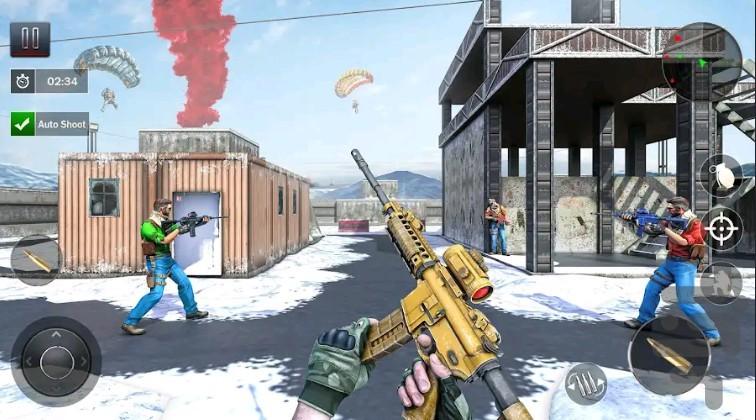 تفنگ بازی در شهر - Gameplay image of android game