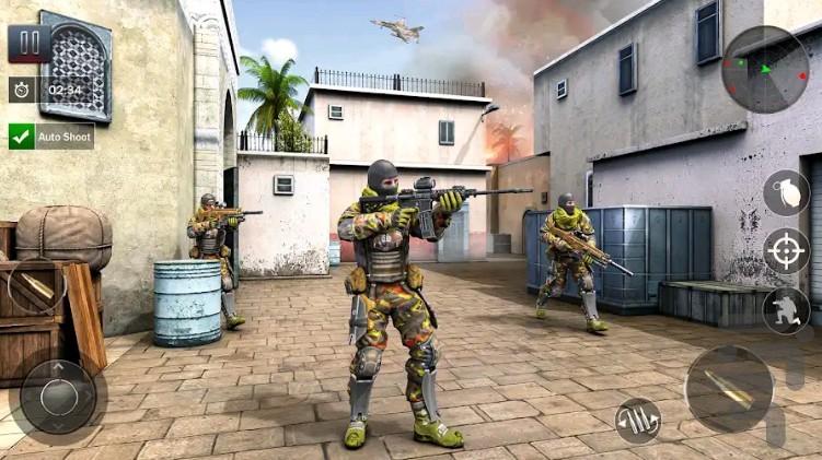 تفنگ بازی در شهر - Gameplay image of android game