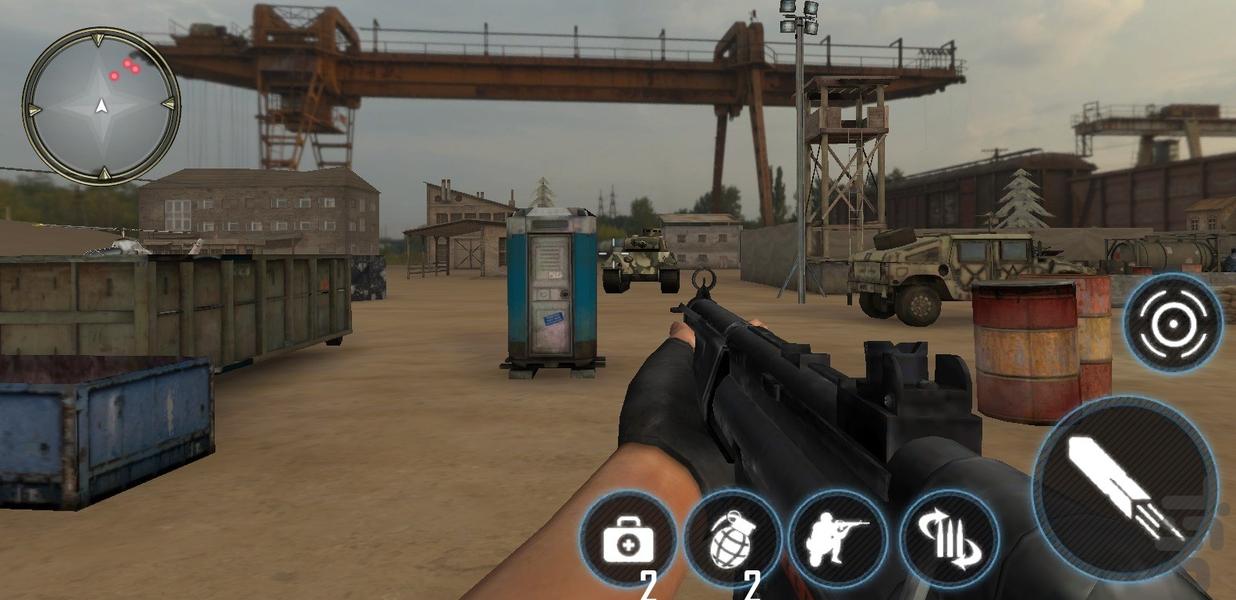 تفنگ بازی در شهر - Gameplay image of android game