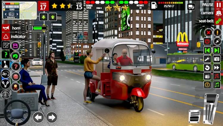 بازی تاکسی - Gameplay image of android game