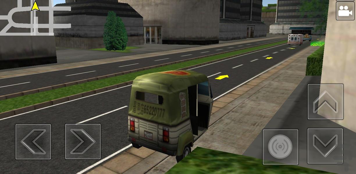بازی تاکسی - Gameplay image of android game