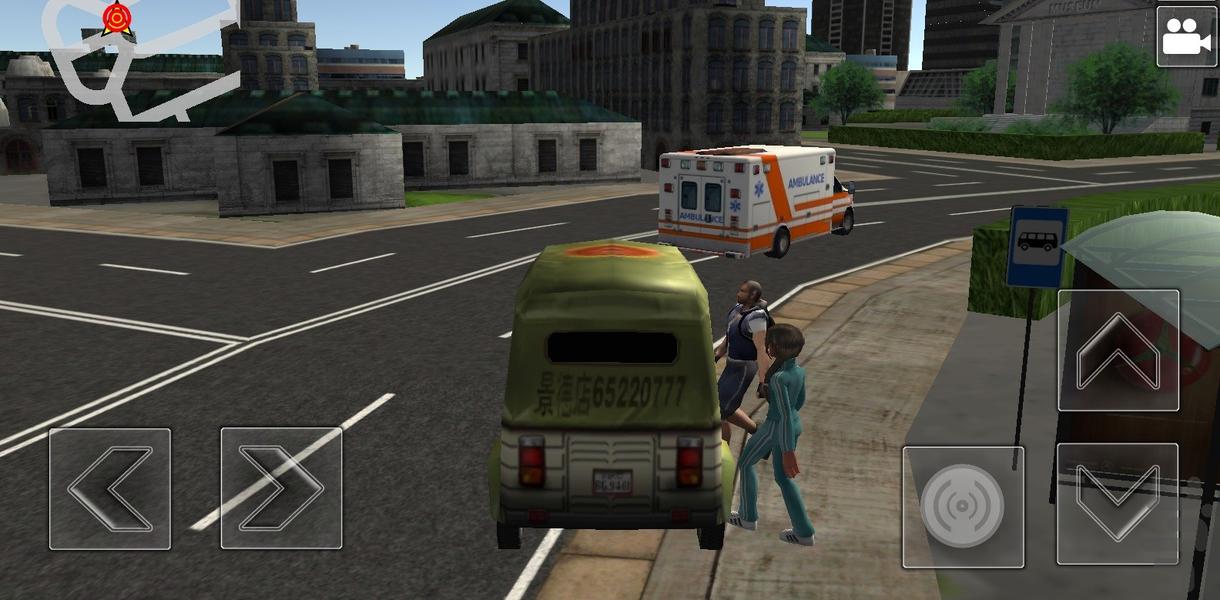 بازی تاکسی - Gameplay image of android game
