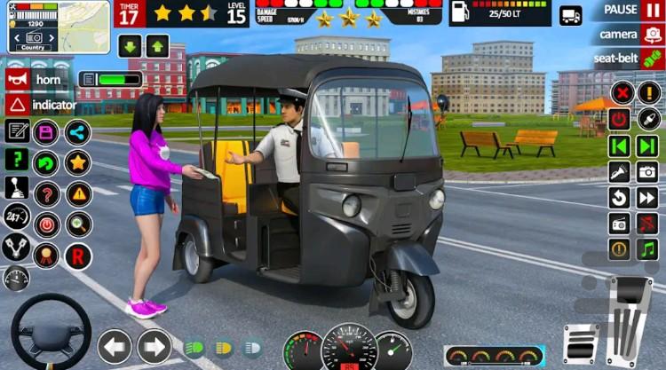 بازی تاکسی - Gameplay image of android game