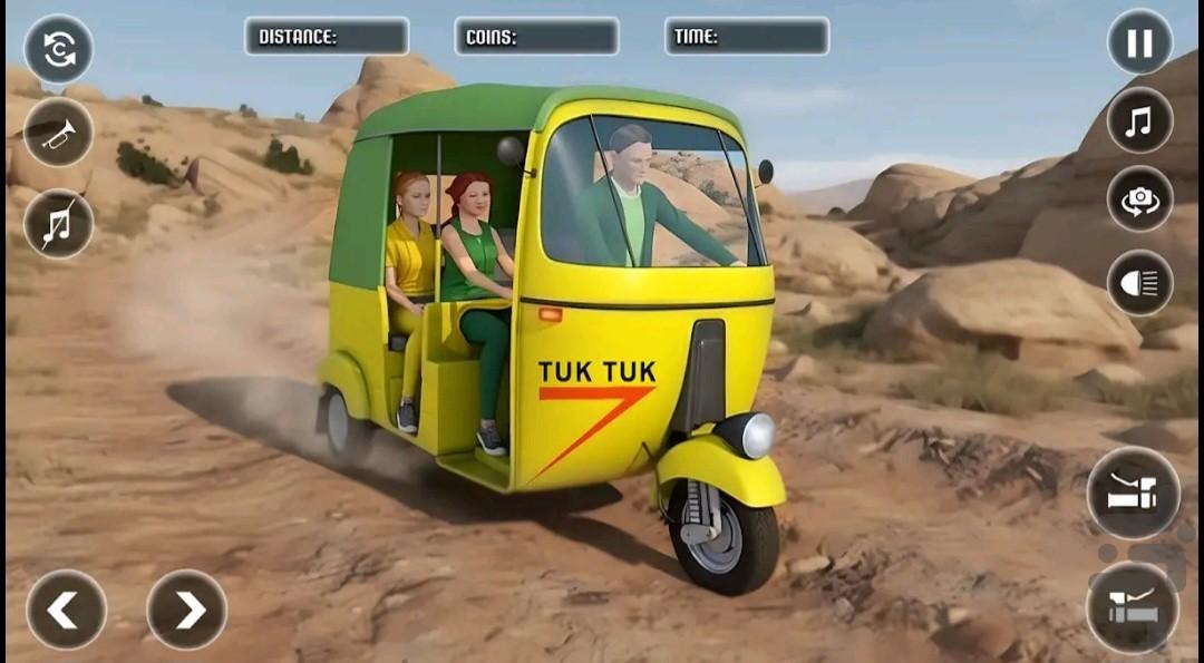 بازی تاکسی توک توک - Gameplay image of android game