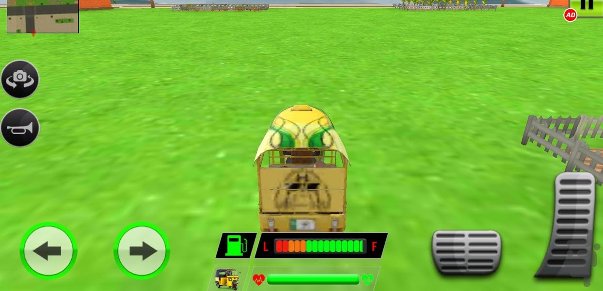 ماشین بازی توک توک - Gameplay image of android game