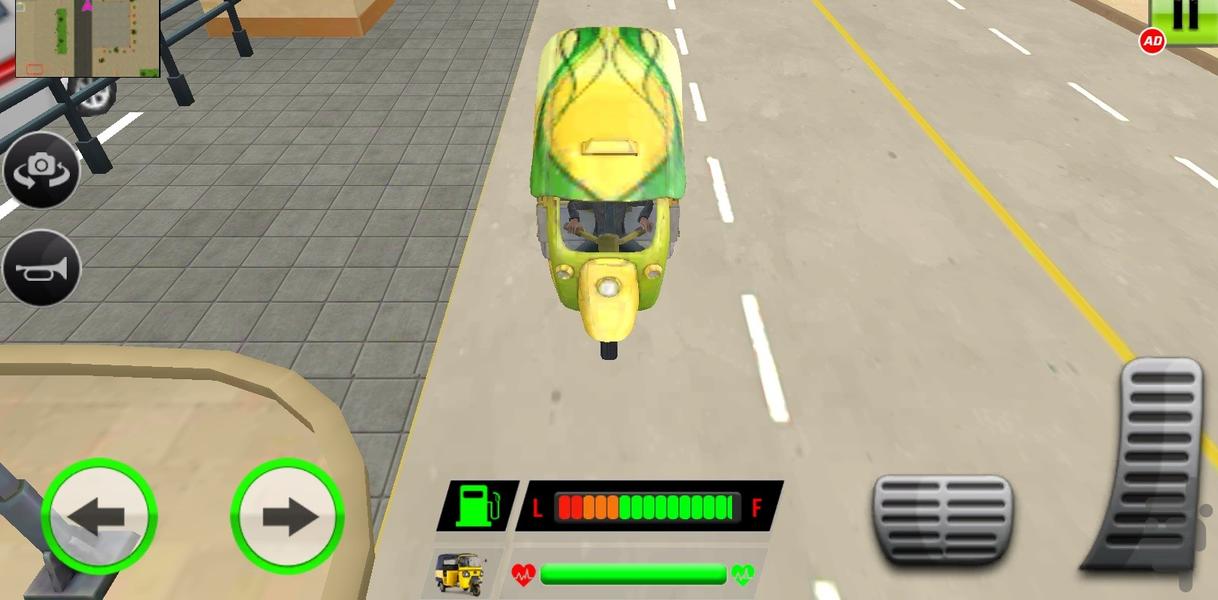 ماشین بازی توک توک - Gameplay image of android game