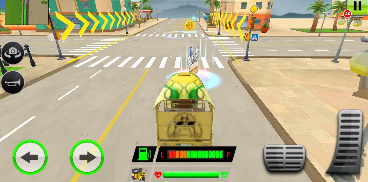 ماشین بازی توک توک - Gameplay image of android game