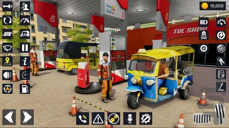 ماشین بازی توک توک - Gameplay image of android game