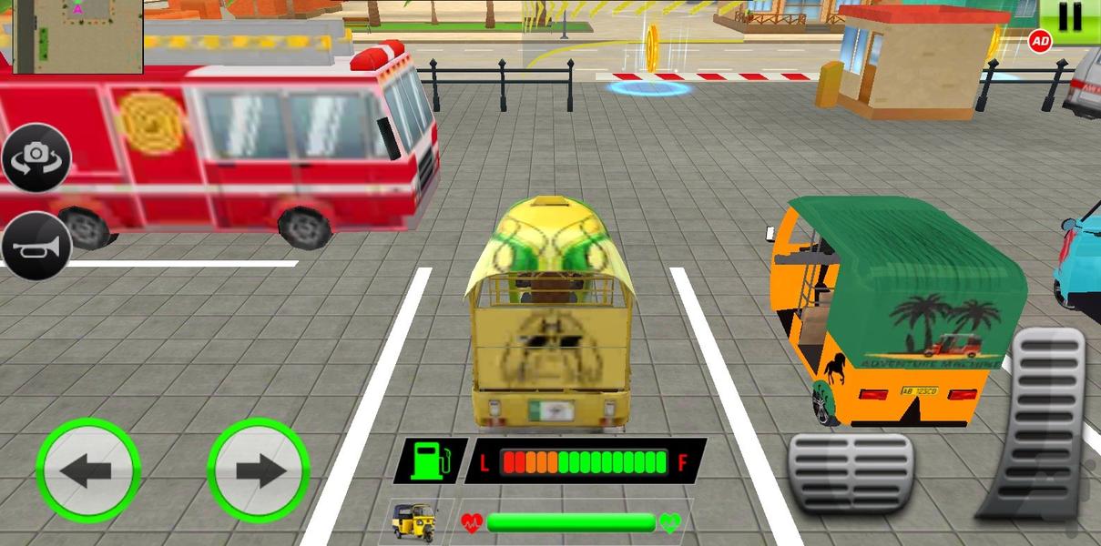 ماشین بازی توک توک - Gameplay image of android game