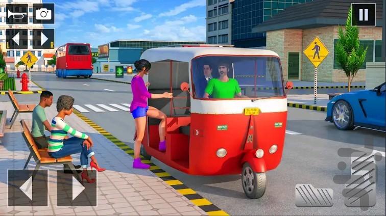 ماشین بازی توک توک - Gameplay image of android game