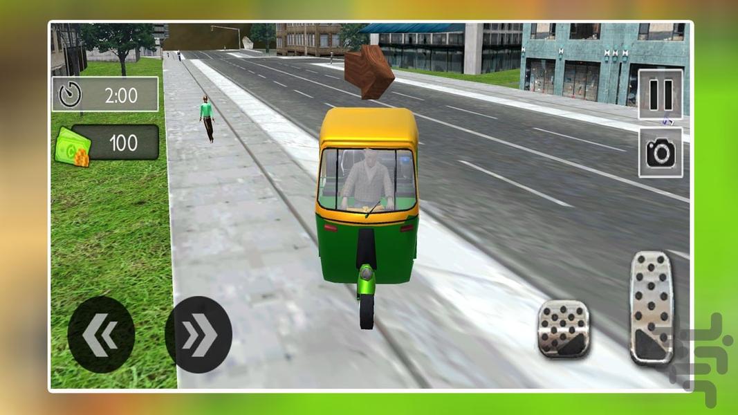 ماشین بازی توک توک - Gameplay image of android game