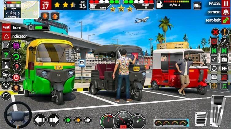 ماشین بازی توک توک - Gameplay image of android game