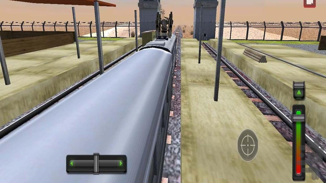 بازی قطار - Gameplay image of android game