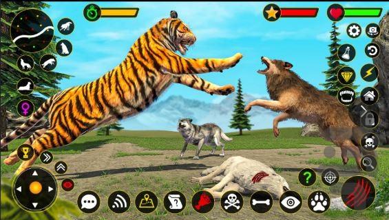 بازی گرگ وحشی - Gameplay image of android game