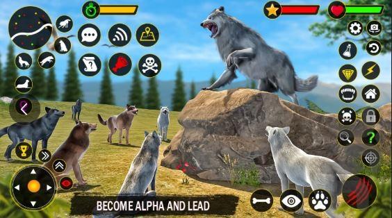 بازی گرگ وحشی - Gameplay image of android game