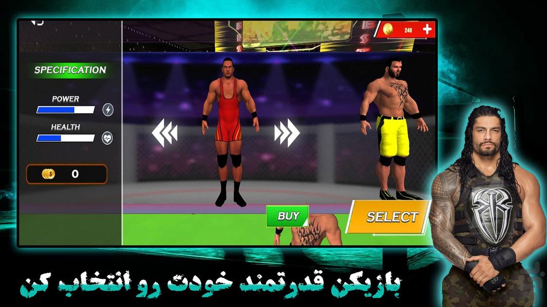 بازی مسابقات کشتی کج | جدید - Gameplay image of android game