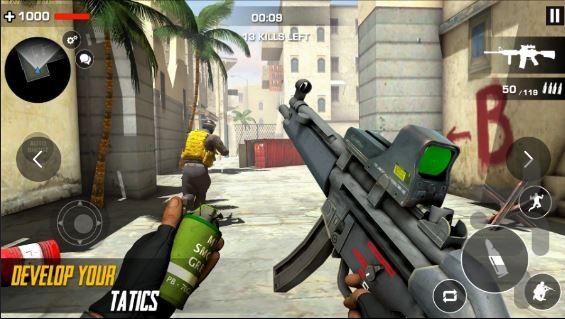بازی تفنگی نیروی زمینی - Gameplay image of android game