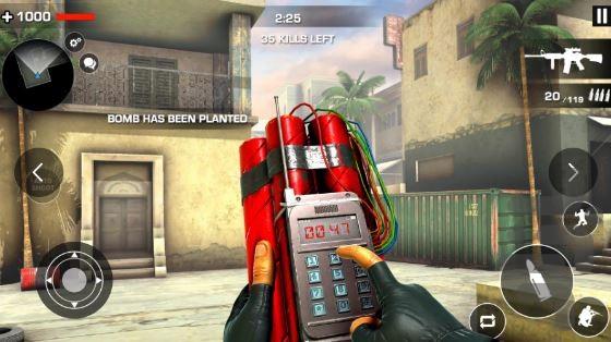 بازی تفنگی نیروی زمینی - Gameplay image of android game