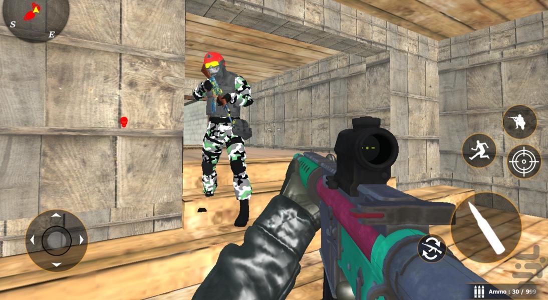 بازی تفنگی - Gameplay image of android game