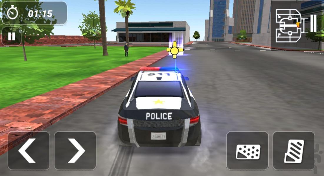 ماشین بازی حمل زندانی - Gameplay image of android game