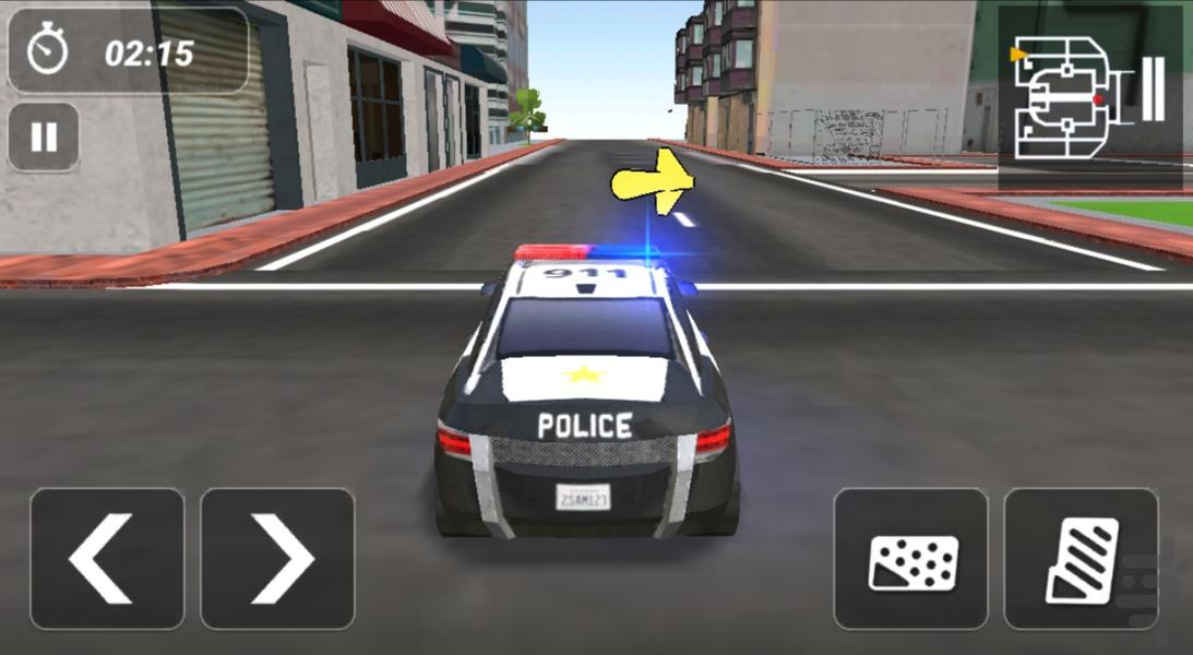 ماشین بازی حمل زندانی - Gameplay image of android game