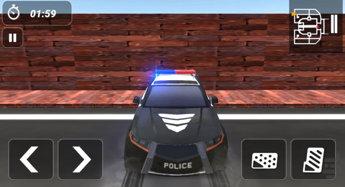 ماشین بازی حمل زندانی - Gameplay image of android game
