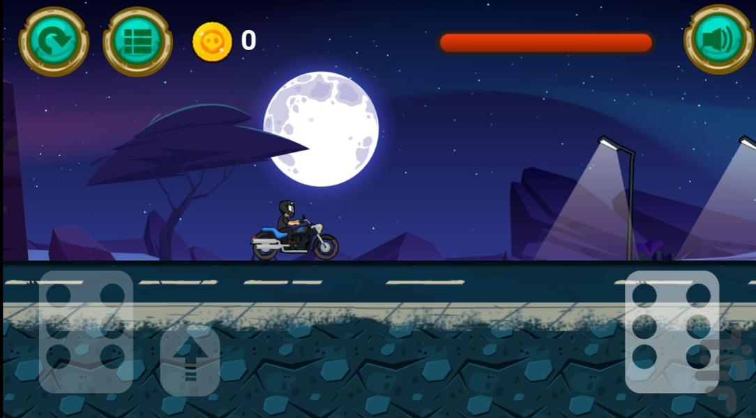 بازی موتور زامبی - Gameplay image of android game