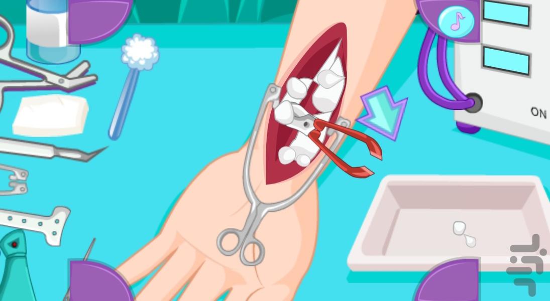 بازی دکتری جراحی آنا - عکس بازی موبایلی اندروید