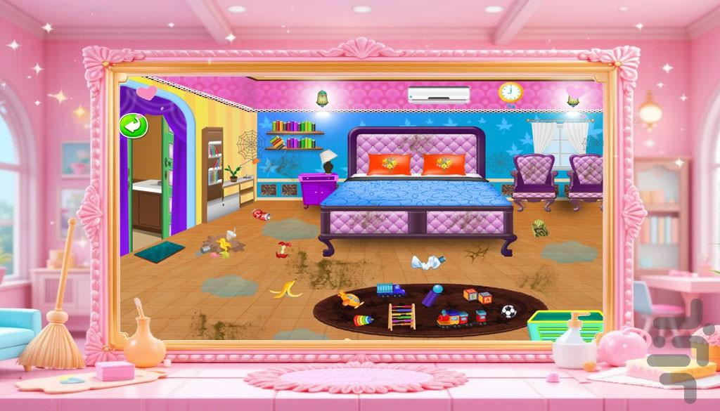 بازی دخترانه دکوراسیون - Gameplay image of android game