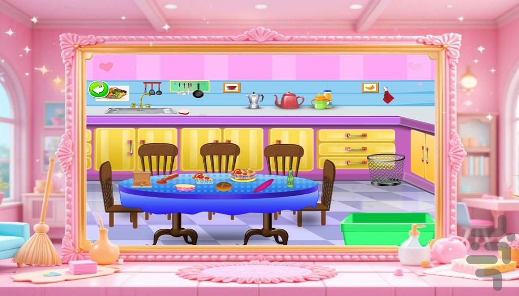 بازی دخترانه دکوراسیون - Gameplay image of android game