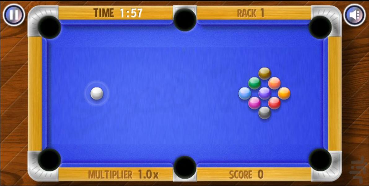 بازی سلطان بیلیارد - Image screenshot of android app