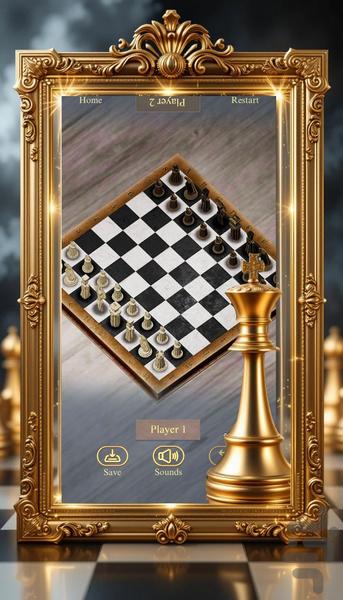 بازی شطرنج دونفره - Gameplay image of android game