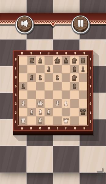 بازی شطرنج دونفره - Gameplay image of android game
