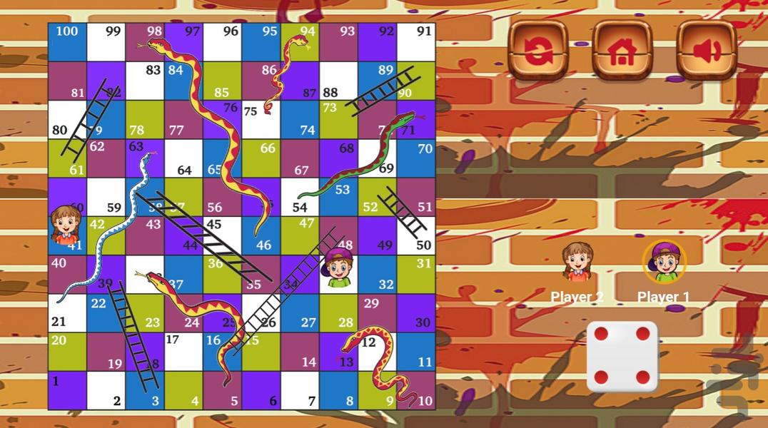 بازی مارپله حرفه ای - Gameplay image of android game