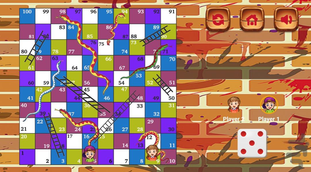 بازی مارپله حرفه ای - Gameplay image of android game