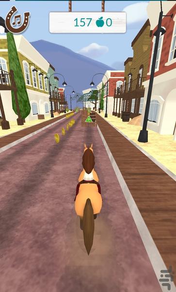 بازی اسب سواری پرنسس - Gameplay image of android game