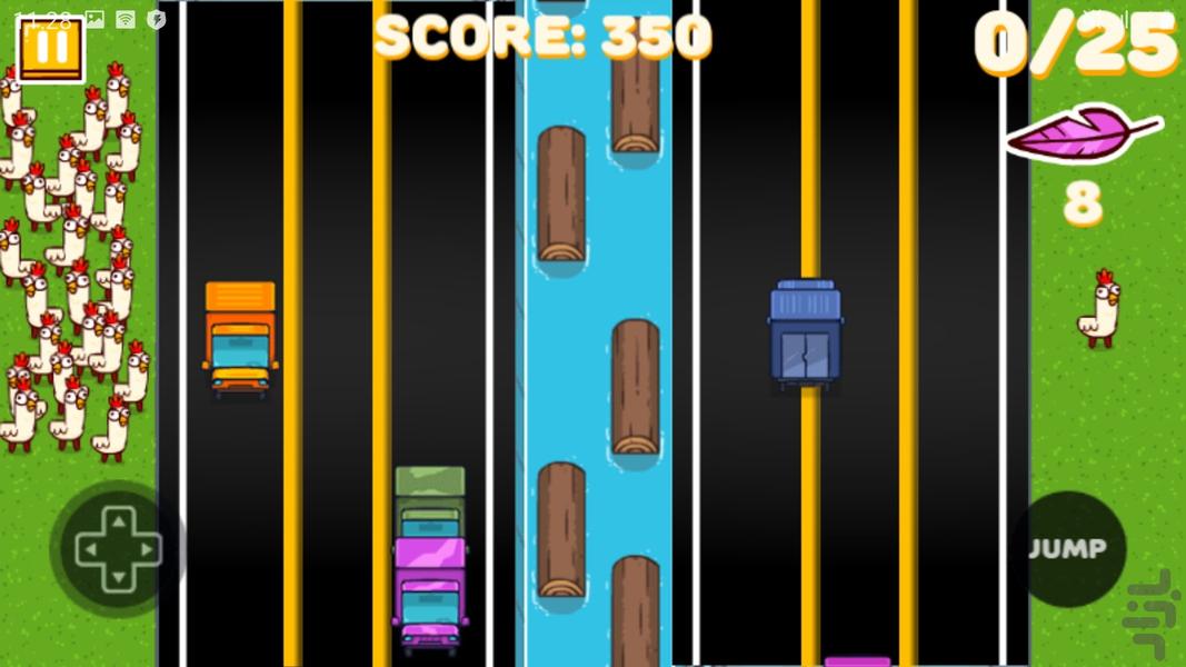 خروس باز - Gameplay image of android game