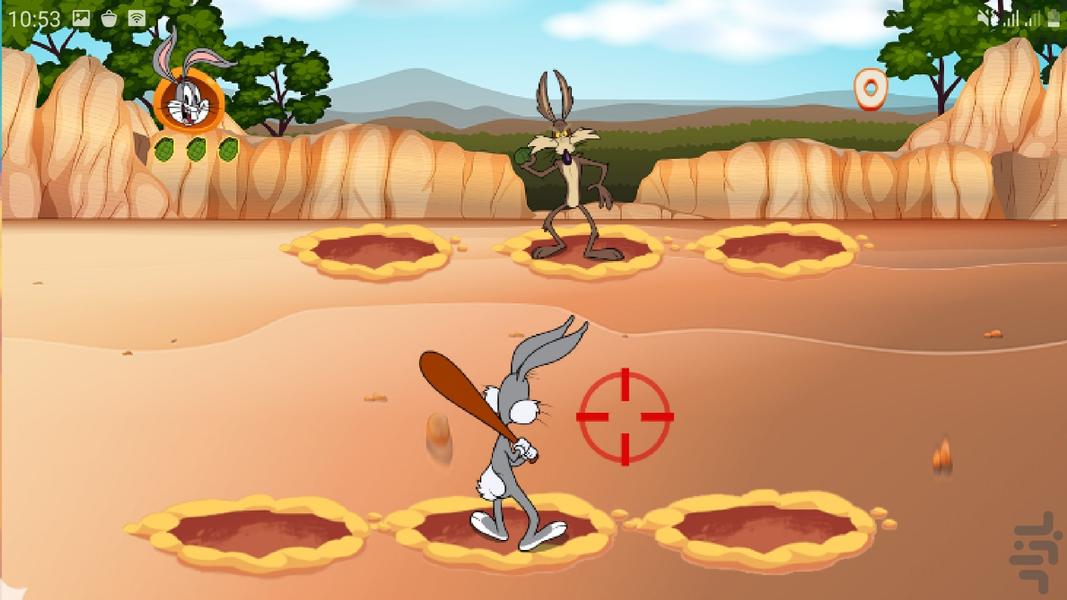 میگ میگ و خرگوش - Gameplay image of android game