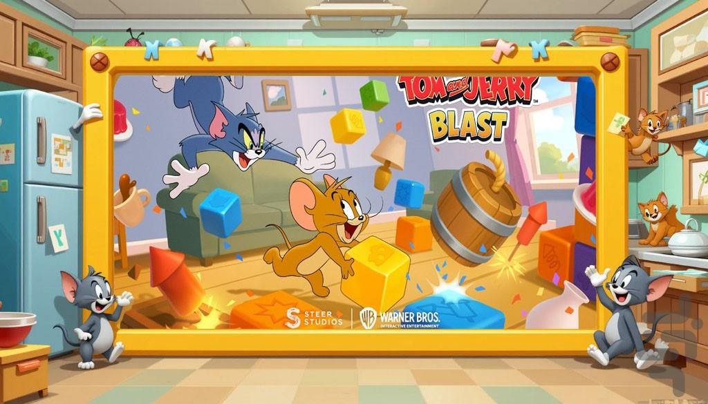 موش و گربه - Gameplay image of android game